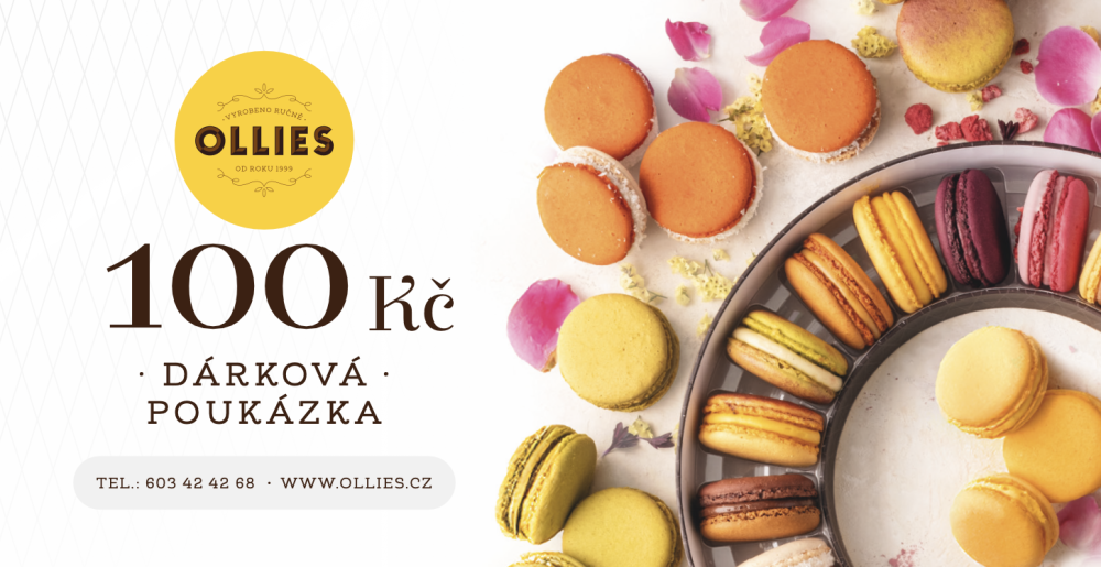 Dárkový poukaz na 100 Kč OLLIES